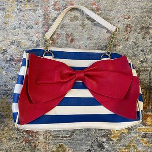 Betsey Johnson satchel bow bag